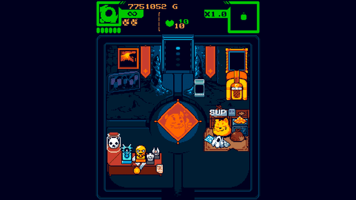 Star of Providence screenshot depicting the hub area of the game
