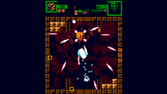 Star of Providence screenshot depicting a miniboss battle